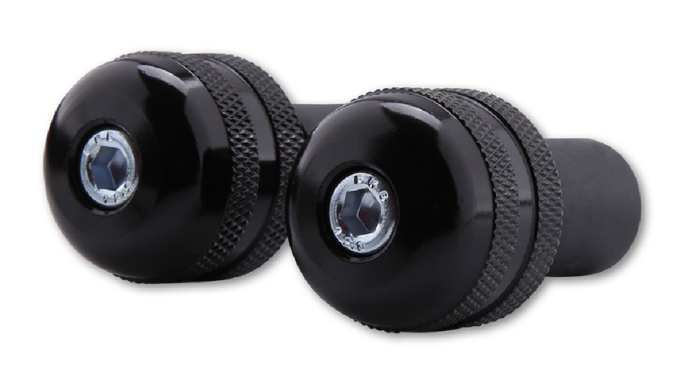 HIGHSIDER smart Lenkergewicht, schwarz, gerändelt, für Stahllenker