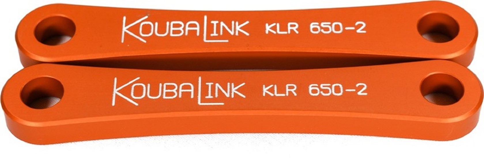 KOUBALINK Tieferlegungssatz (50.8 mm) Orange - passend für Kawasaki KLR650 KOUBALINK Tieferlegungssatz (50.8 mm) Orange - passend für Kawasaki KLR650