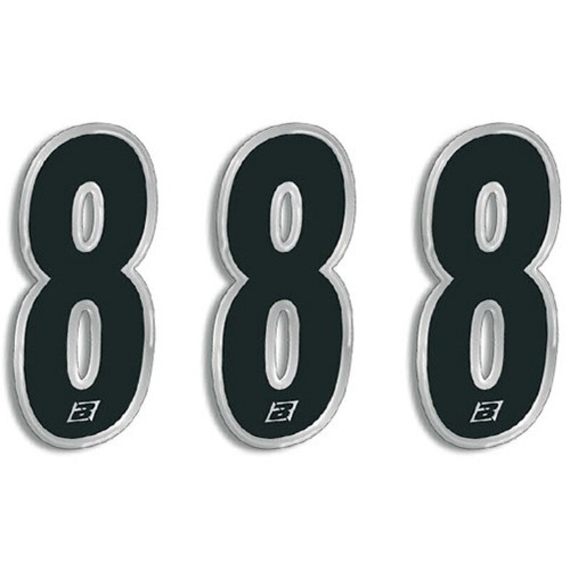 BLACKBIRD Racing Numbers - 15x7 cm BLACKBIRD Racing Numbers - 15x7 cm
