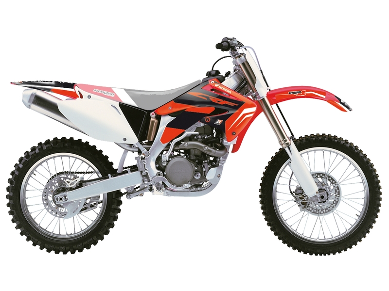 BLACKBIRD Dream Graphic 4 Deko-Kit passend für Honda CRF450R BLACKBIRD Dream Graphic 4 Deko-Kit passend für Honda CRF450R