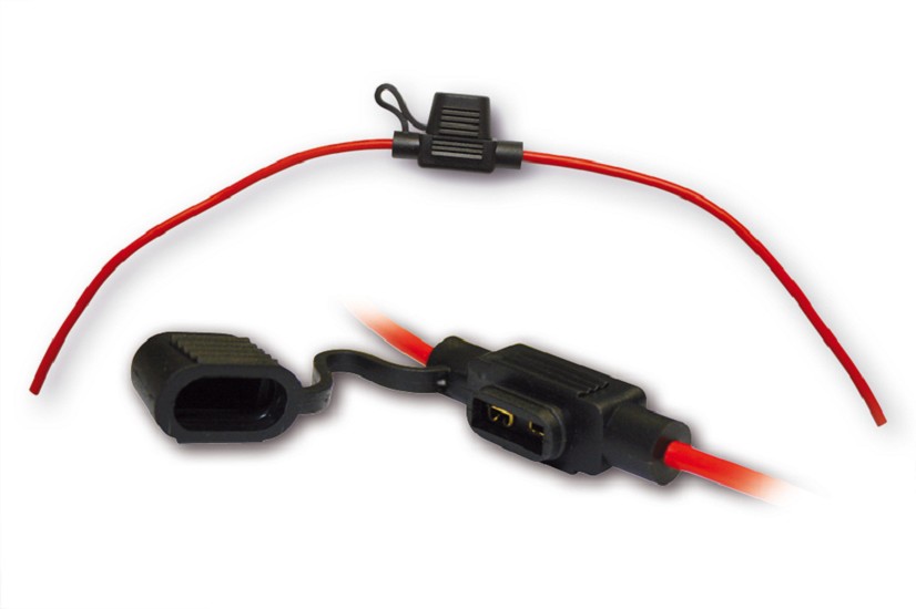 HIGHSIDER smart Halter für Mini-Stecksicherungen, Spritzwasser geschütztes Gummigehäuse