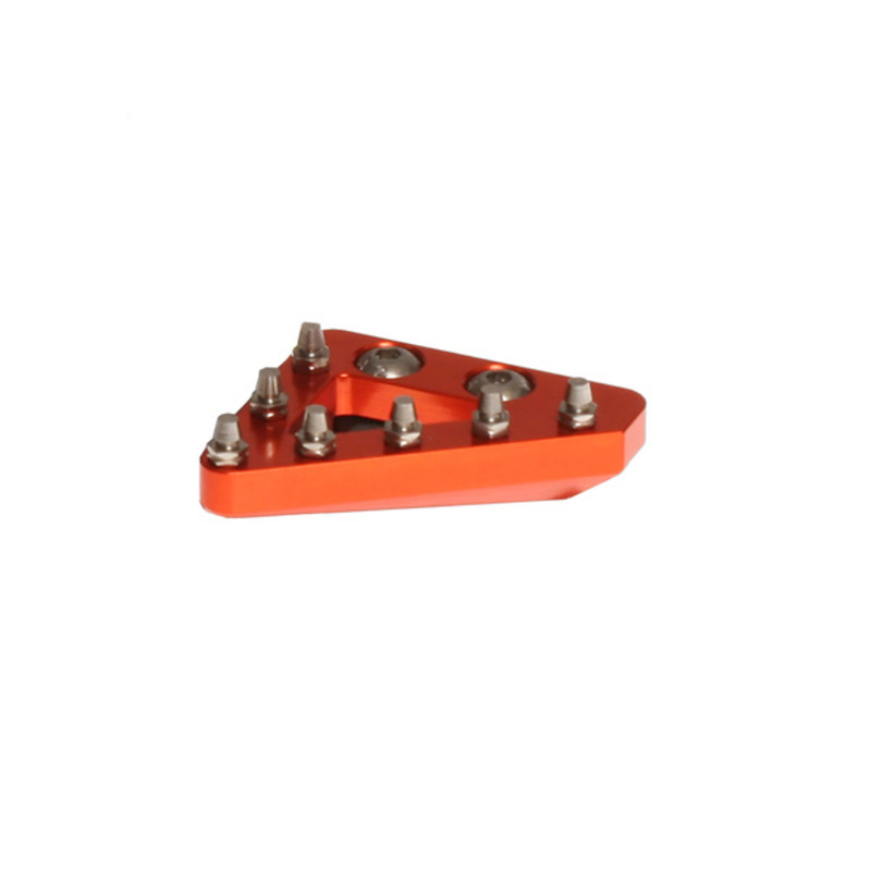 RFX Pro Ersatz CNC Massive Hinterrad-Bremshebelspitze (Orange)