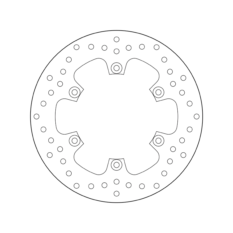 BREMBO Serie Oro rund starr Bremsscheibe