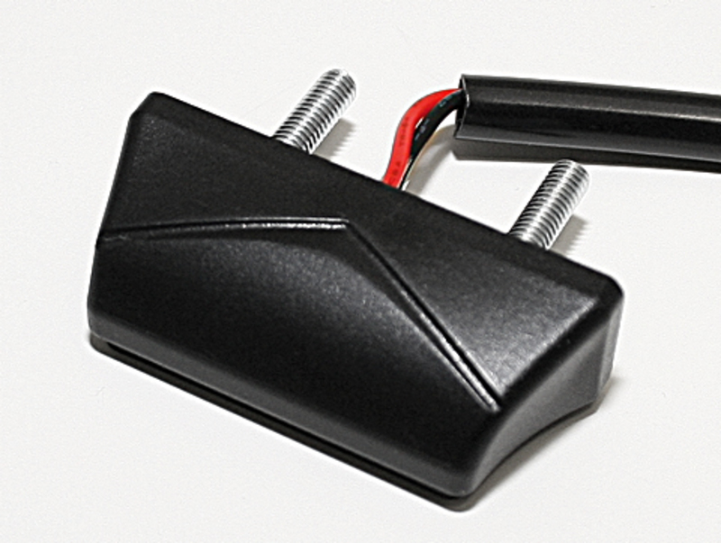HIGHSIDER smart LED Kennzeichenbeleuchtung, schwarz
