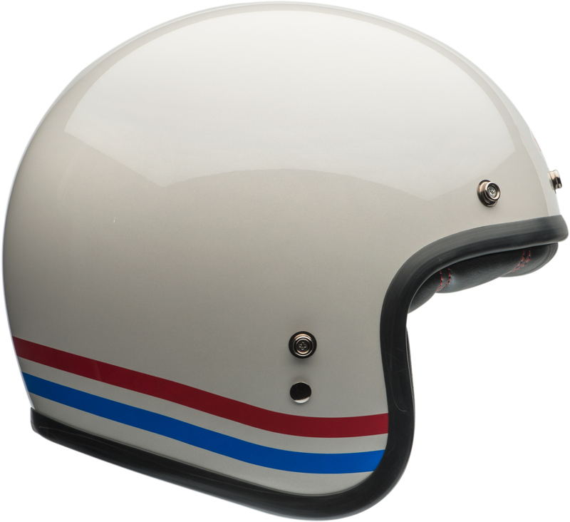 BELL Custom 500 Helm - Stripes Pearl