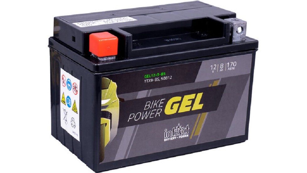 INTACT Bike Power-Batterie GEL YTX9-BS INTACT Bike Power-Batterie GEL YTX9-BS