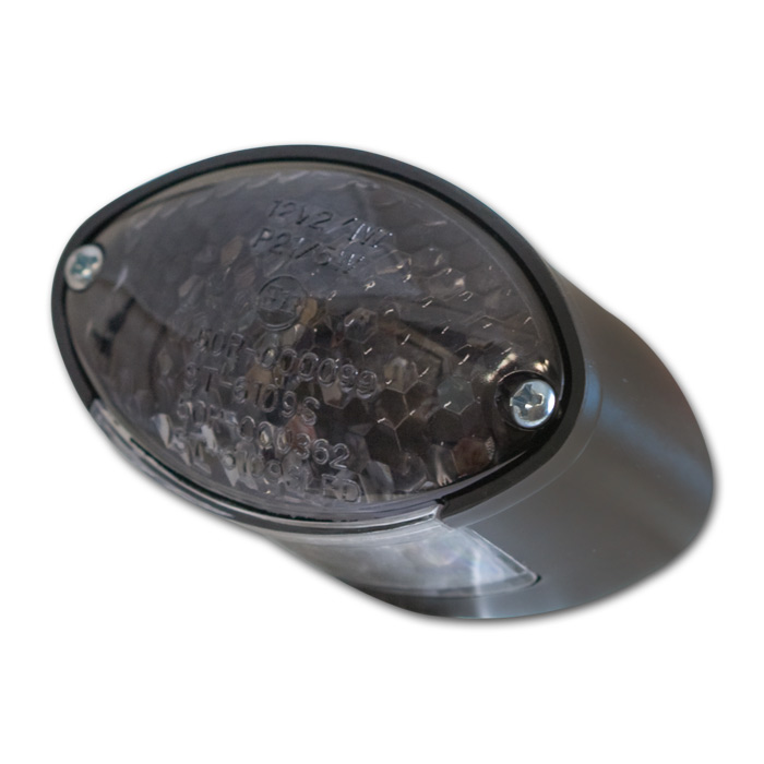 LED-Rücklicht Micro Cateye getönt schwarz