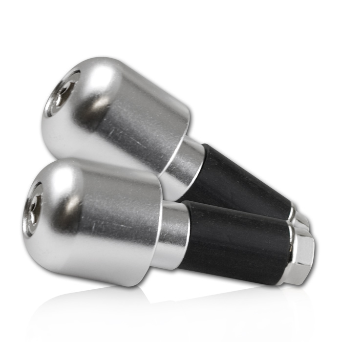 Lenkergewichte für ALU-Lenker silber