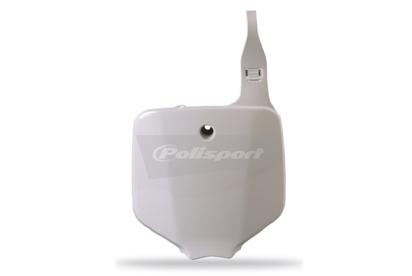 FRONT PLATE KX65-KLX110 00- WHITE