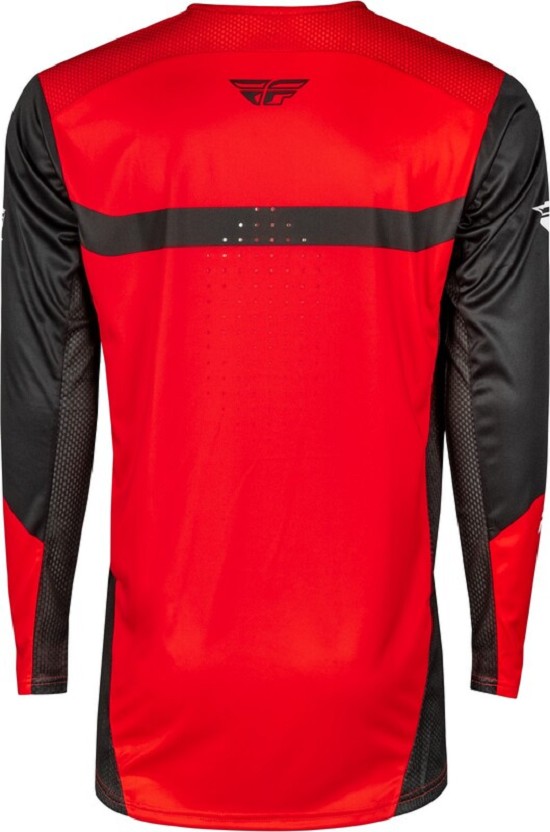 FLY RACING Rayce Jugend Fahrrad-Jersey - Rot/Schwarz/Weiß