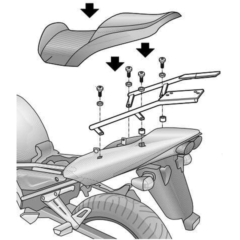 SHAD Top Master Montagesatz - passend für Yamaha SHAD Top Master Montagesatz - passend für Yamaha