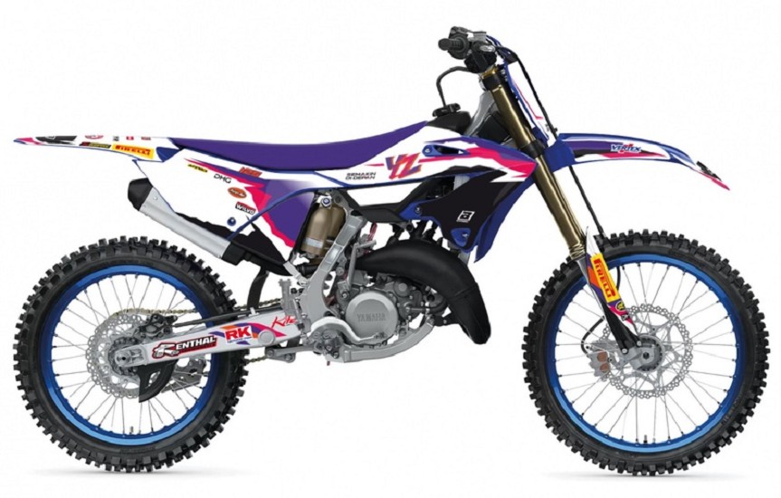 BLACKBIRD Replica Team passend für Yamaha Factory 23, 50th Anniversary komplettes Grafik-Kit