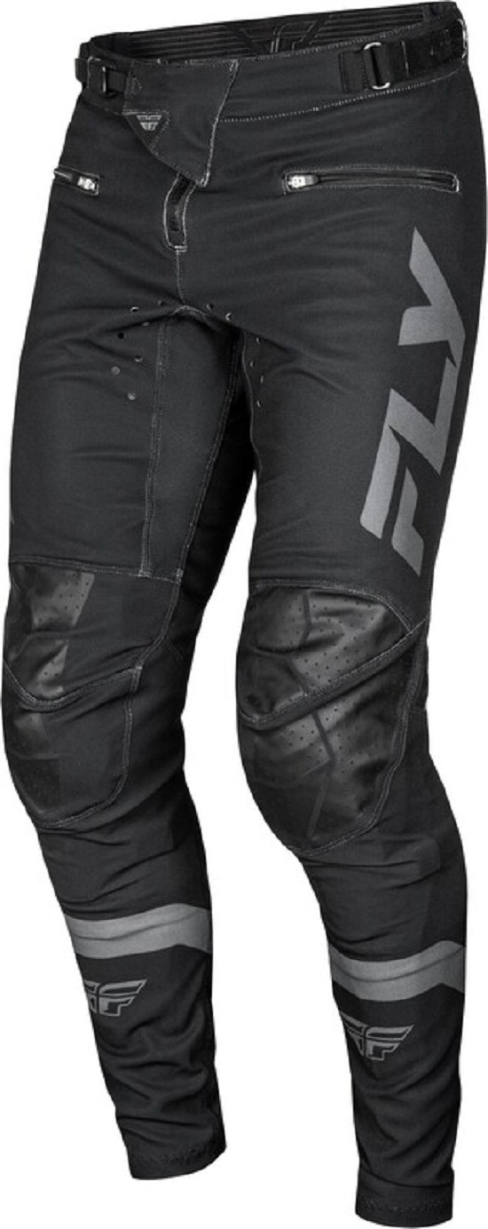 FLY RACING Rayce Jugend Fahrradhose - Schwarz/Dunkelgrau