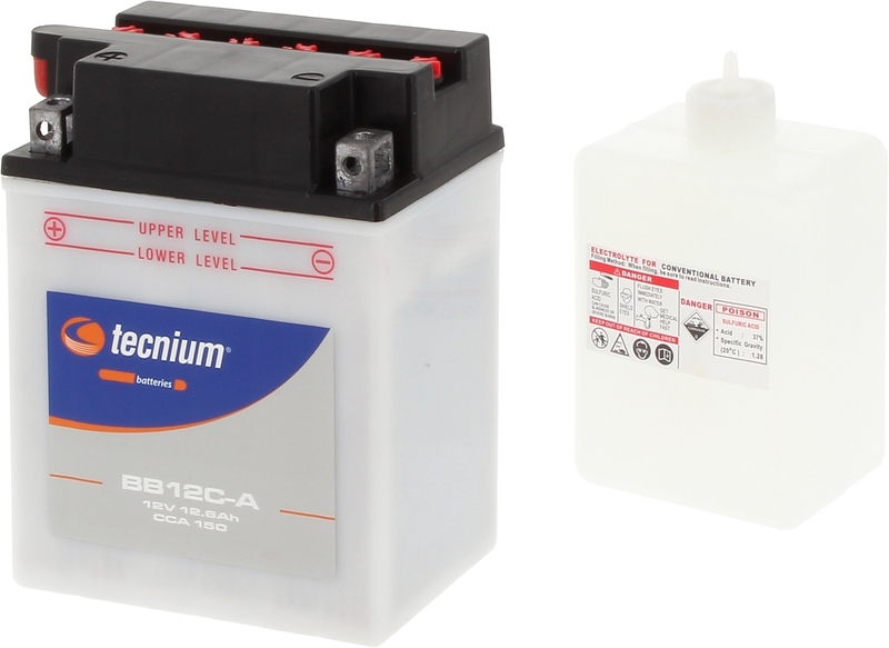 TECNIUM Blei/Säure Batterie mit Säurepack - BB12C-A TECNIUM Blei/Säure Batterie mit Säurepack - BB12C-A