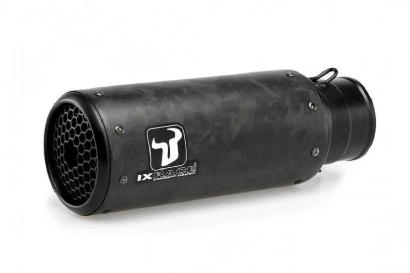 IXRACE DCX1 Carbon forged Komplettanlage, passend für Yamaha MT-07, 21- (RM33) (Euro5)