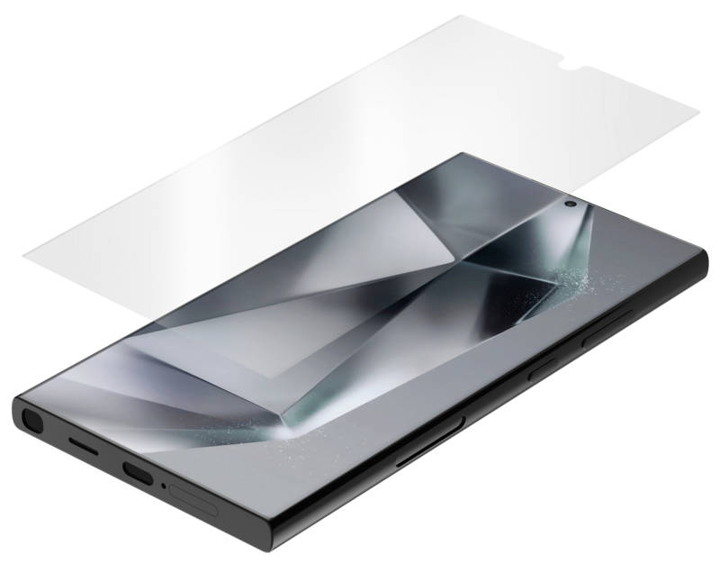 QUAD LOCK Displayschutz - 2 flexible TPU-Folien - Samsung Galaxy S24 Ultra