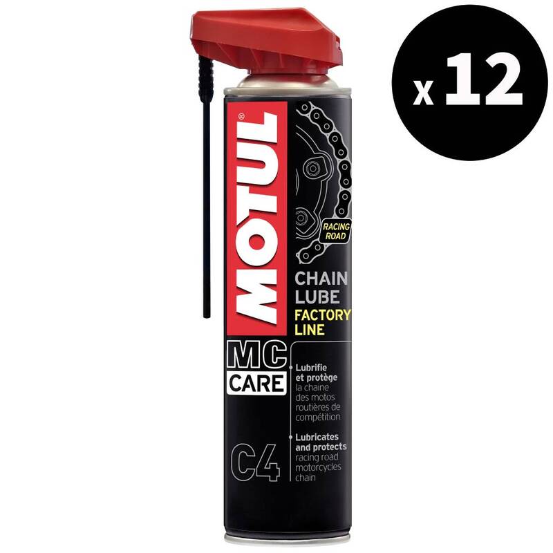 MOTUL MC Care C4 Factory Line Kettenspray - Spray 400ml x12 MOTUL MC Care C4 Factory Line Kettenspray - Spray 400ml x12