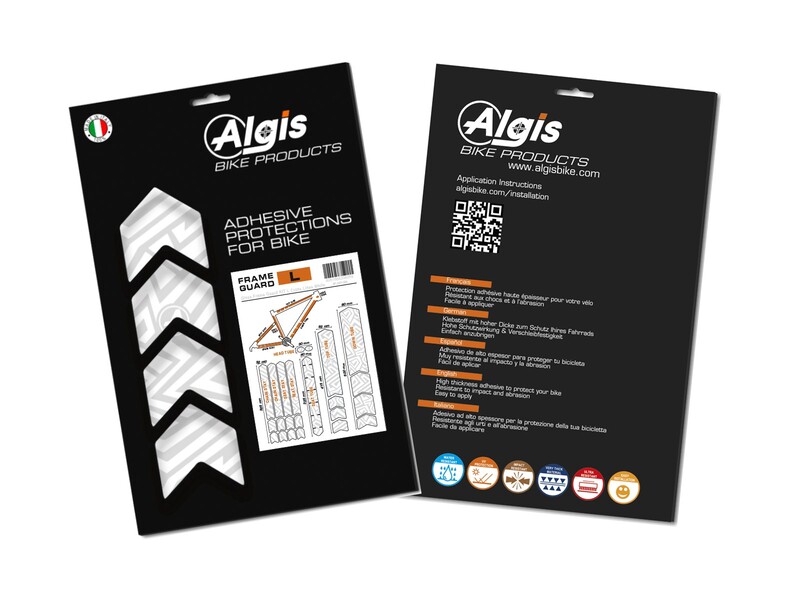 ALGIS Gloss Frame Guards Kit L - White Lines