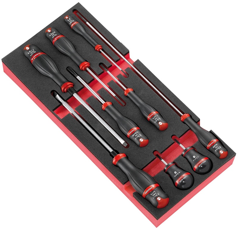 FACOM Modul Protwist® Schlitzschraubendreher 9-teilig FACOM Modul Protwist® Schlitzschraubendreher 9-teilig