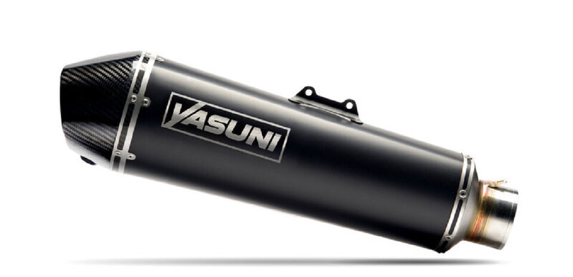 YASUNI Scooter 4 Komplett Auspuffanlage - passend für Yamaha Tricity 125 YASUNI Scooter 4 Komplett Auspuffanlage - passend für Yamaha Tricity 125