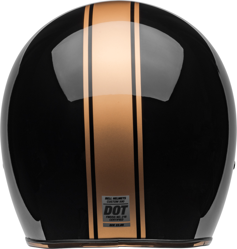 BELL Custom 500 Helm - Rally Gloss Black Bronze