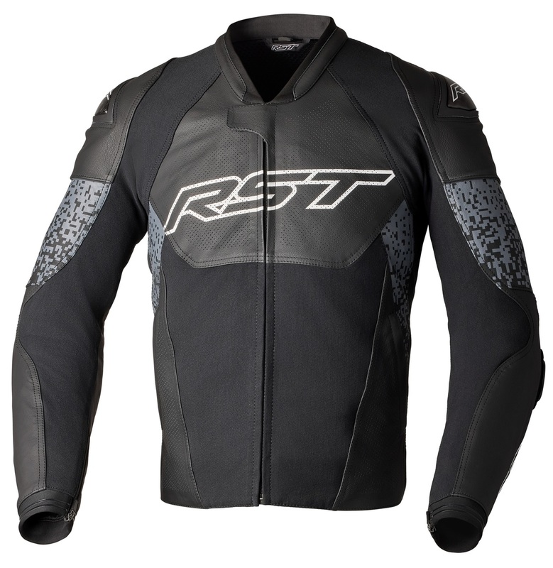 RST Pro Series Supersport-K CE Lederjacke - Schwarz/Grau