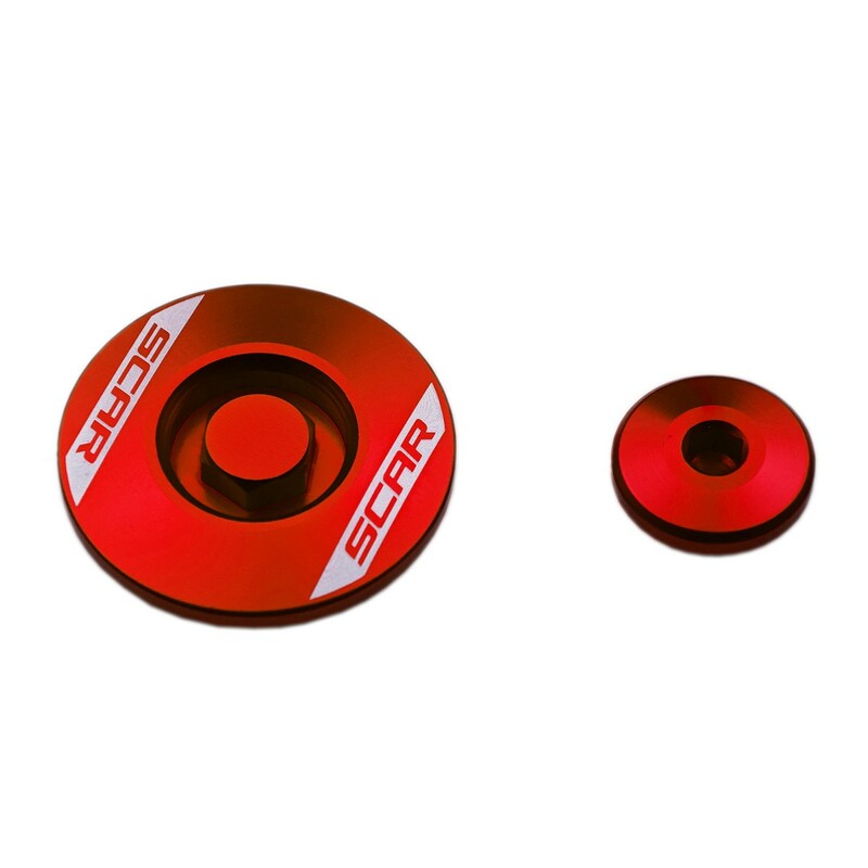 SCAR Motordeckel Rot