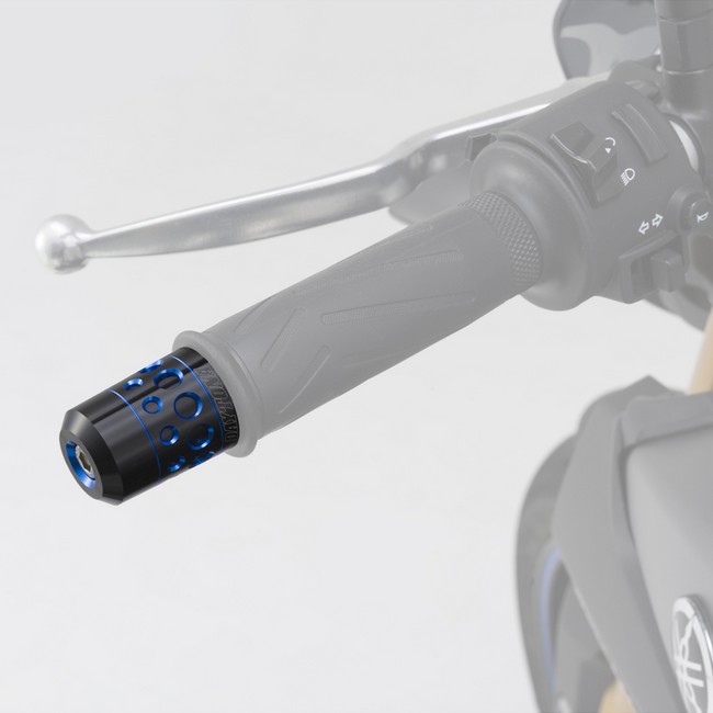 Daytona Lenkergewichte Hollow blau eloxiert
