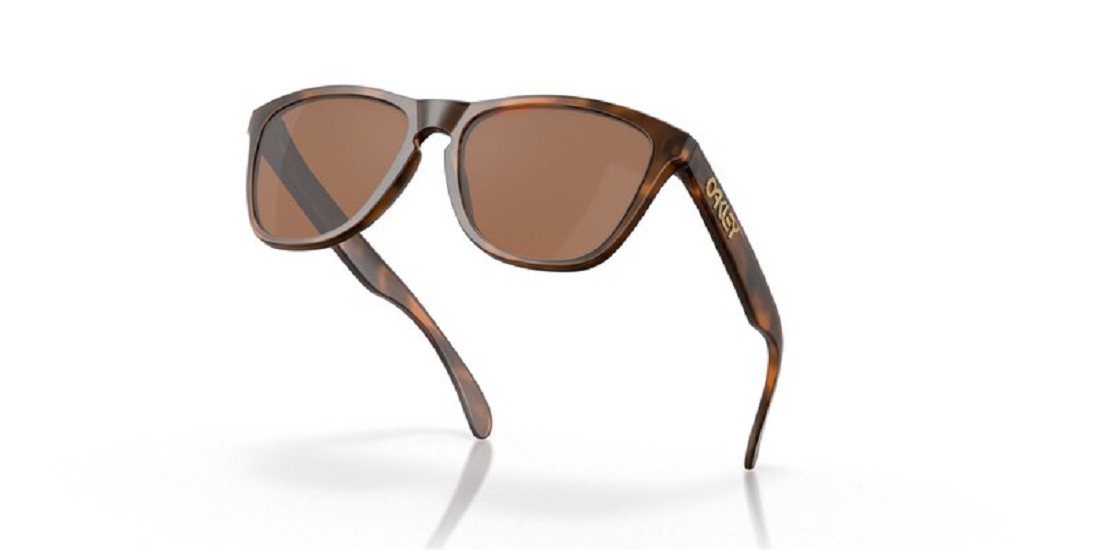 OAKLEY Frogskins Sonnenbrille Mattbraun - Glas Braun