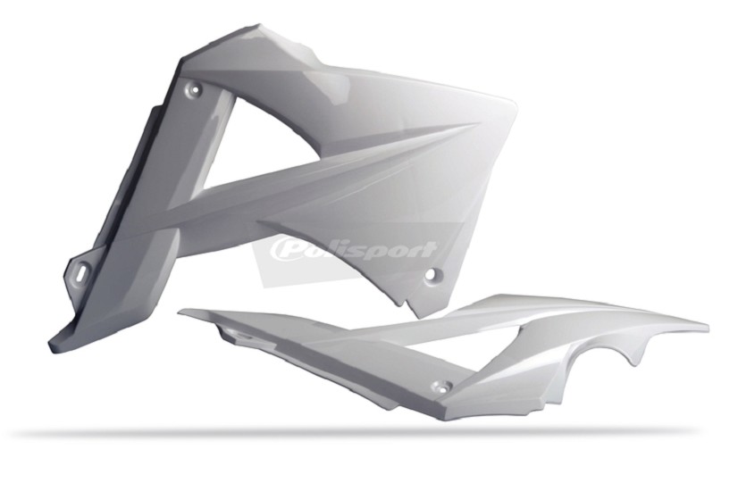 POLISPORT Kühlerspoiler seitlich EC/EC-E 10-11 Weiß