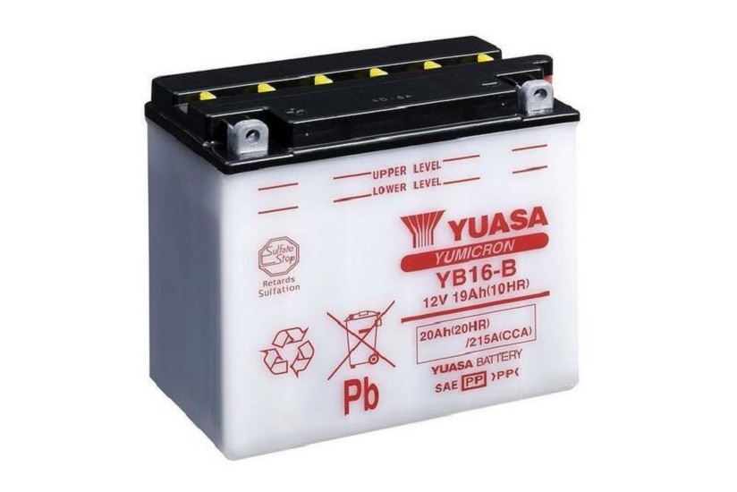 YUASA Blei/Säure Batterie ohne Säurepack - YB16-B YUASA Blei/Säure Batterie ohne Säurepack - YB16-B
