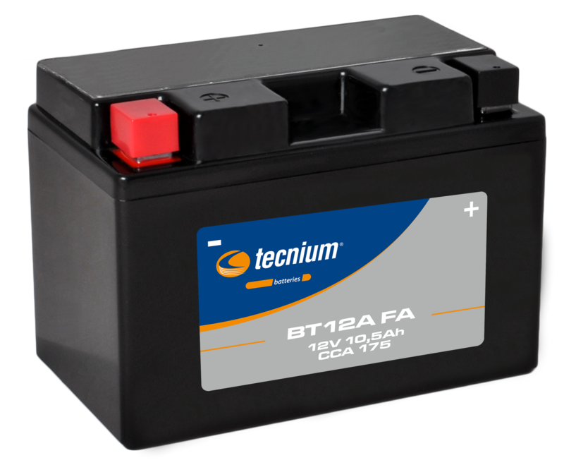 TECNIUM Battery Maintenance Free Factory Activated - BT12A TECNIUM Battery Maintenance Free Factory Activated - BT12A