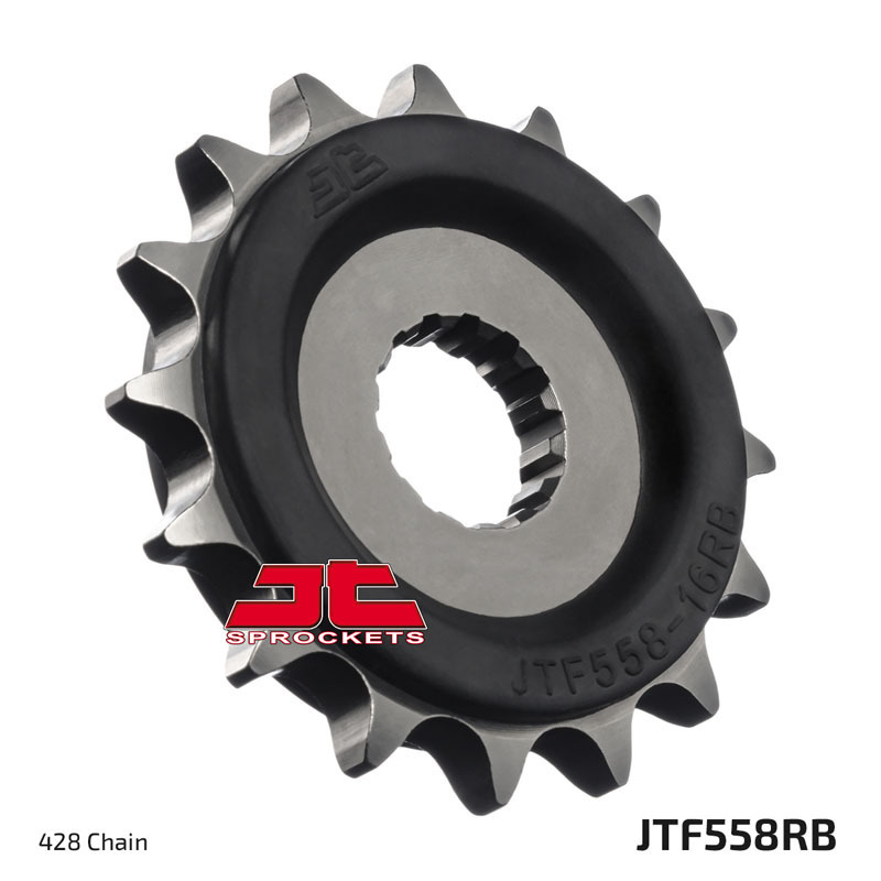 JT SPROCKETS geräuscharmes vorderes Stahlritzel 558 - 428