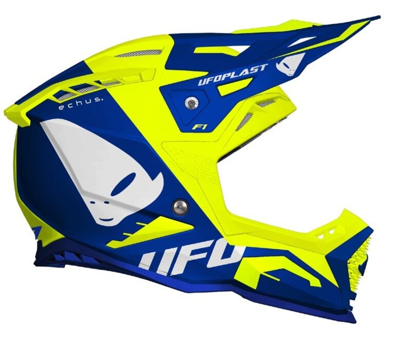 UFO Echus Helm - Neon Gelb