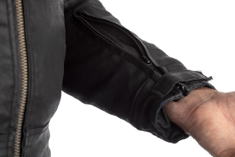 RST Brixton CE Textil-Jacke Schwarz Größe L