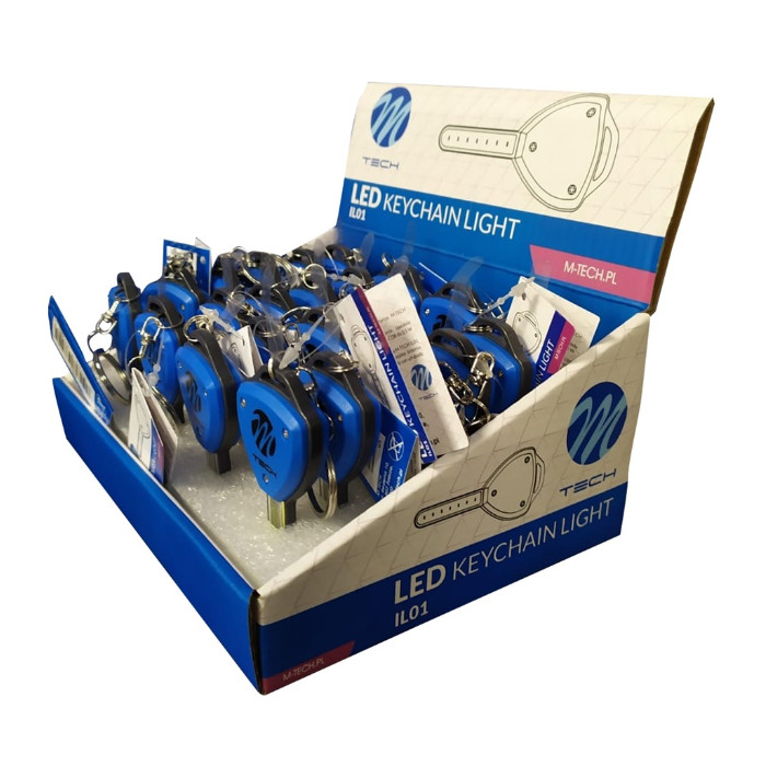 LED-Schlüsselanhängerlampe 0,5W 1 COB LED