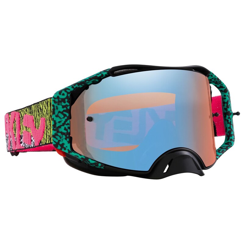 OAKLEY Airbrake MX Brille - Bengal Venom Prizm MX Sapphire