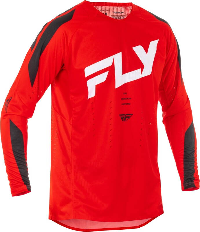 FLY RACING Evolution DST Jersey - Rot/Weiß/Schwarz