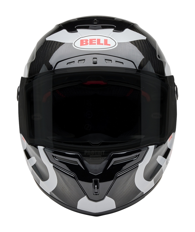 BELL Race Star DLX Helm - Hello Cousteau Equidae Matte Gloss Black/Gray