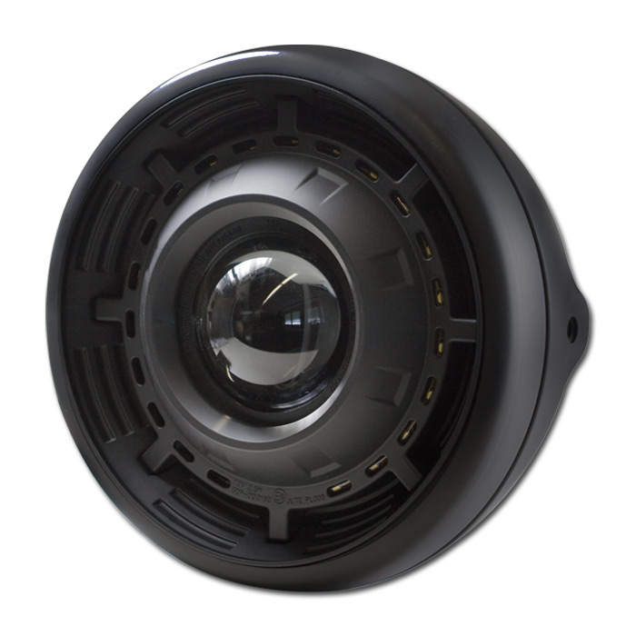Scheinwerfer Angel Eye 7 schwarz-matt Scheinwerfer Angel Eye 7 schwarz-matt