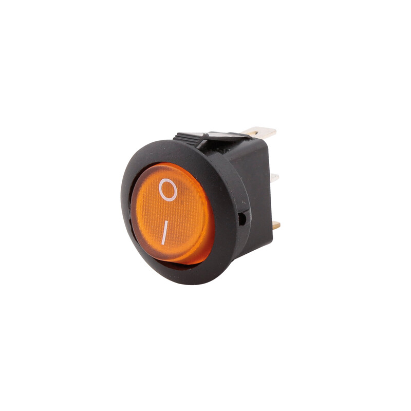HIGHSIDER smart Universal An/Aus-Schalter zum Festklemmen, gelb beleuchtet SHIN YO Universal An/Aus-Schalter zum Festklemmen, gelb beleuchtet