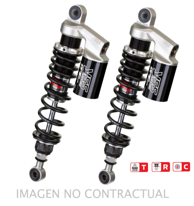 Federbein G362-Serie Stereo hinten passend für Suzuki VZ 800 Marauder (97-03) RG362-280TRC-02-888 Federbein G362-Serie Stereo hinten passend für Suzuki VZ 800 Marauder (97-03) RG362-280TRC-02-888