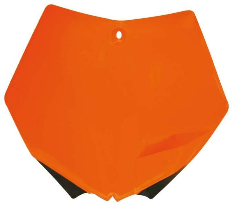 FRONTNUMMERNPLATTE ORANGE FÜR SX125/250/450 UND SX-F250 /450 2007-10