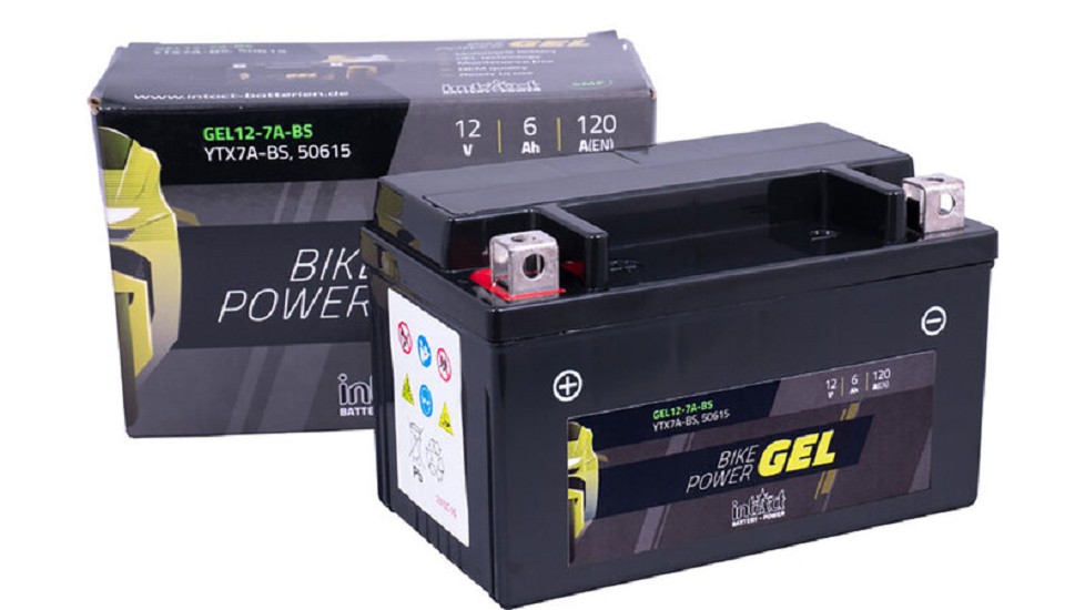 INTACT Bike Power-Batterie GEL YTX7A-BS INTACT Bike Power-Batterie GEL YTX7A-BS