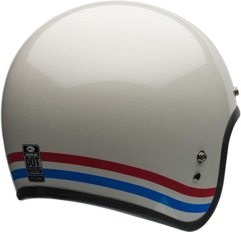 BELL Custom 500 Helm - Stripes Pearl