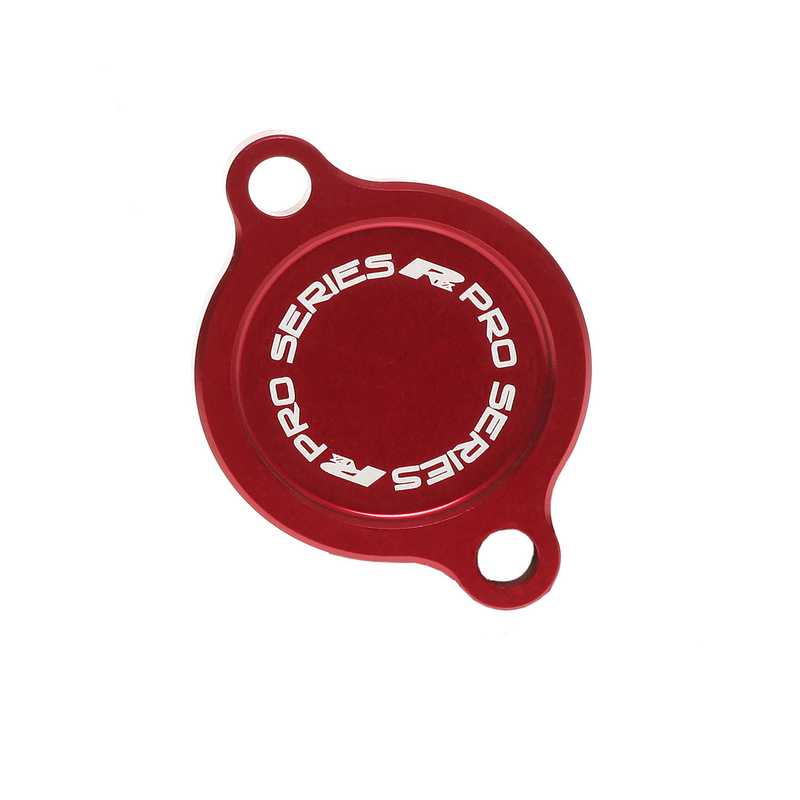 RFX Pro Ölfilterdeckel (Rot) - passend für Kawasaki KXF250 RFX Pro Ölfilterdeckel (Rot) - passend für Kawasaki KXF250