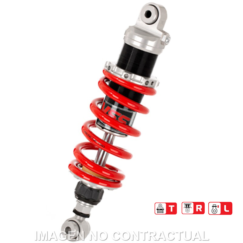 Federbein Z456-Serie Mono hinten passend für Honda CB 500 XA (17-18) MZ456-310TRL-61-85