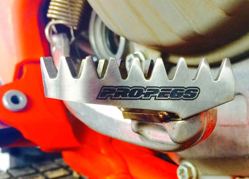 PRO-PEGS Titanium Fußrasten - passend für KTM / Husqvarna