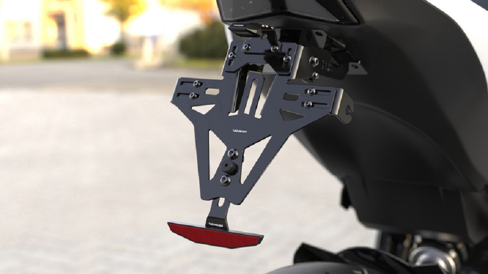 HIGHSIDER pro Kennzeichenhalter HIGHSIDER Akron-RS Pro Kennzeichenhalter - passend für Yamaha MT-10