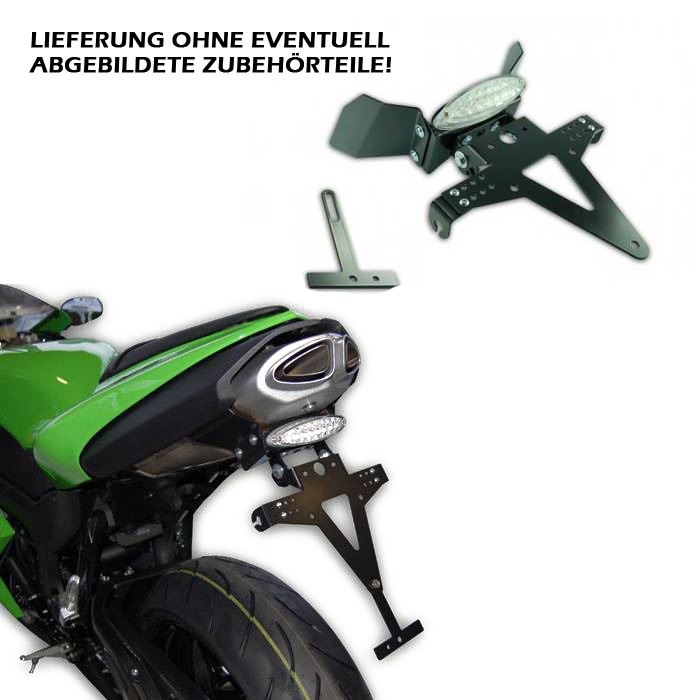 Kennzeichenhalter passend für Kawasaki ZX-6R 07-08 Kennzeichenhalter passend für Kawasaki ZX-6R 07-08